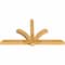 Ekena Millwork Redmond Rough Sawn Timber Gable Bracket, Western Red Cedar, 72"W x 39"H x 4"D x 4"F, 13/12 Pitch GBW072X39X0404RED00RWR - alternate 3